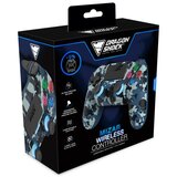 DRAGONSHOCK MIZAR BREZŽIČNI KONTROLER ZA PS4, PC, MOBILE- MODRE CAMO BARVE | Shoptok.si