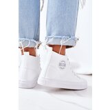 Kesi Ženske kožne visoke tenisice Big Star GG274016 Bijele | ePonuda.com