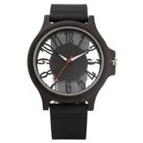 Smania moška retro ura Woodster - Črna | Shoptok.si