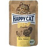 Happy Cat Varčno pakiranje Bio Pouch 12 × 85 g - Bio-piščanec in bio-puran Cene