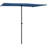  Vrtni suncobran s aluminijskim stupom 2 x 1,5 m azurnoplavi | Eponuda.com