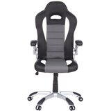 MID.YOU Gaming Stol Game Sport, Črna, Bela, Siva | Shoptok.si