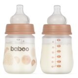 Baboo Anti-colic Feeding Bottle bočica protiv kolika za djecu od rođenja Au Naturale, 0 m+ 180 ml | shoptok.hr