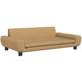 Krevet za pse smeđi 100 x 54 x 33 cm baršunasti | shoptok.hr