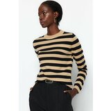 Trendyol Sweater - Brown - Slim fit Cene