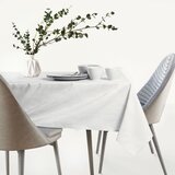 AmeliaHome Ovalni stolnjak Vesta 155x300 cm, bijela Slike