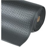 Notrax podloga za delovno mesto, diamond sof-tred™, širina 1220 mm, na tek. m, črna | Shoptok.si
