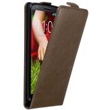 Cadorabo Ohišje, združljivo z LG G2 v kava rjava - Zaščitni ovitek v obliki flipa z magnetnim zapiranjem, (20552333) | Shoptok.si