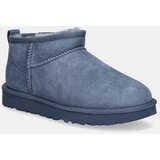 Ugg Škornji za sneg W Classic Ultra Mini 1116109 Modra Cene