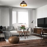  b.k. licht 1322 - plafonsko svetlo 1xE27/60W/230V crna/zlatna | Eponuda.com