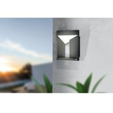 Eglo nembro spoljna zidna lampa/1, led, 10w, 900lm, ip54, liveni aluminijum/crna | Eponuda.com