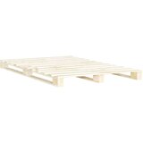  Za krevet od paleta od masivne borovine 200 x 200 cm | shoptok.hr