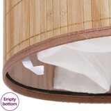  Košara za rublje od bambusa ovalna pridodne boje | shoptok.hr
