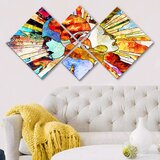 Wallity slika 4MDF1021939786, 60x115 cm, 4 dela | ePonuda.com