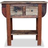 vidaXL Konzolni Stol Masivno Obnovljeno Drvo 80x35x80 cm | shoptok.hr