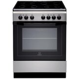 Indesit Štednjak, 4 staklokeramičke ringle, pećnica 59 lit., A – I6V6C1A(X)/FR | Eponuda.ba