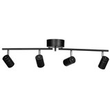  ByRydens 4200720-4002 - Spot svetiljka CORRECT 4xGU10/7W/230V crna | Eponuda.com