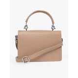 Shelvt Beige small women's handbag with a handle and a strap | Shoptok.si