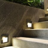  LED spoljašnje svetlo za stepenište LED/2W/230V IP65 4000K crno | Eponuda.com