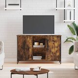 vidaXL TV omarica dimljeni hrast 100x35x65 cm inženirski les Cene