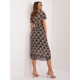 Italy Moda Dress-DHJ-SK-11331-7.71-black-beige | Shoptok.si