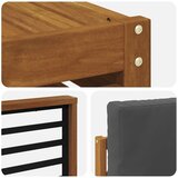  Set vanjskih sofa 7 kom. Prirodna i antracit | shoptok.hr