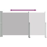  Uvlačiva bočna tenda za terasu 140 x 300 cm siva | shoptok.hr