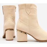 Resti Beige Women's Estrate Stiletto Boots | Eponuda.ba
