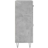  Komoda siva boja betona 69 5x34x90 cm od konstruiranog drva | shoptok.hr