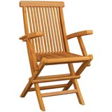 The Living Store Vrtni stoli 3 kosi trdna tikovina - Vrtni Stol, (21460707) | Shoptok.si