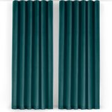 Filumi Petrolej zelena zavjesa za djelomično zamračenje od samta 530x225 cm Velto – | shoptok.hr