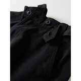 Reserved - Pamučne hlače s gumbima - crno | shoptok.hr