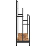  Stalak za odjeću s policom Staro drvo 90 x 30 x 100,5 cm | shoptok.hr