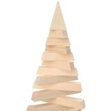 vidaXL Božična drevesa z stojalom Naravna 180 cm Trdna borovina | Shoptok.si