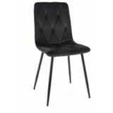 Stolica TOM - Baršun - crna | shoptok.hr