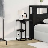  Noćni ormar Crni hrast 41,5 x 26 x 60,5 cm Konstruirano drvo | shoptok.hr