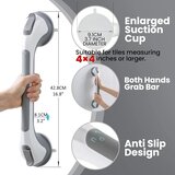 TAILI vakumski oprijemalni varnostni ročaj za kopalnico - 43 cm | Shoptok.si