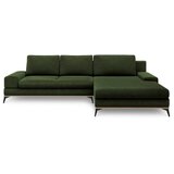 Windsor & Co Sofas zelena raztegljiva sedežna garitura Planet, desni kot Cene