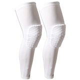 INF Športni ščitniki za kolena s satjem (par) - zračna in zaščitna opora za kolena za tek, košarko in drugo White XXXL, (5000085205) | Shoptok.si