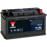 Yuasa start-stop akumulator 12V 80Ah 800A agm desno+ cene