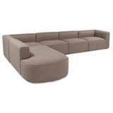 Atelier Del Sofa Kutni set Mora X-Oval-L1-O1-O1-R1, 320x235x69 cm, Smeđa | Eponuda.ba
