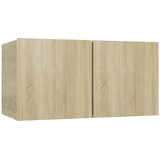  4-dijelni set TV ormarića boja hrasta sonome konstruirano drvo | shoptok.hr