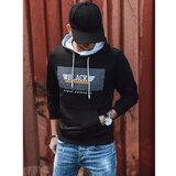 DStreet Black men's sweatshirt with print BX5383 Cene