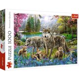 Trefl slagalica Porodica vukova, 1000 delova