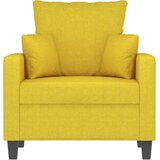  Fotelja Svjetložuta 60 cm od tkanine | shoptok.hr