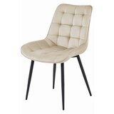  BERA stolica - bež baršun/ crne noge x 2 | shoptok.hr