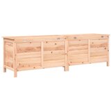  Vrtna kutija za pohranu 198,5x50x56,5 cm od masivne jelovine | shoptok.hr