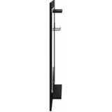  Vješalica za kapute na zidu Zidne Crni hrast 70 x 10 x 90 cm | shoptok.hr