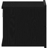  Noćni ormarić 2 kom Crni hrast 40x30x30 cm Od čvrstog drveta | shoptok.hr