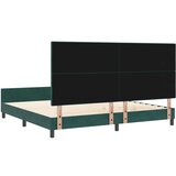  Okvir kreveta tamnozelena 200x200 cm baršun | shoptok.hr